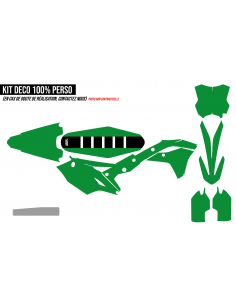 KIT DECO KAWASAKI 100% PERSO