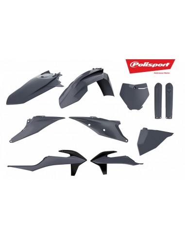 KIT PLASTIQUE SX-SXF Polisport - GRIS