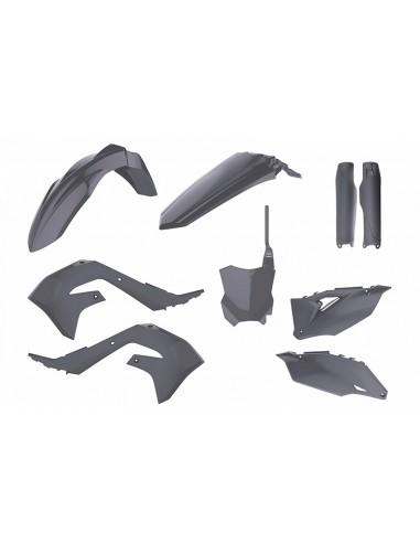 KIT PLASTIQUE KXF POLISPORT - GRIS