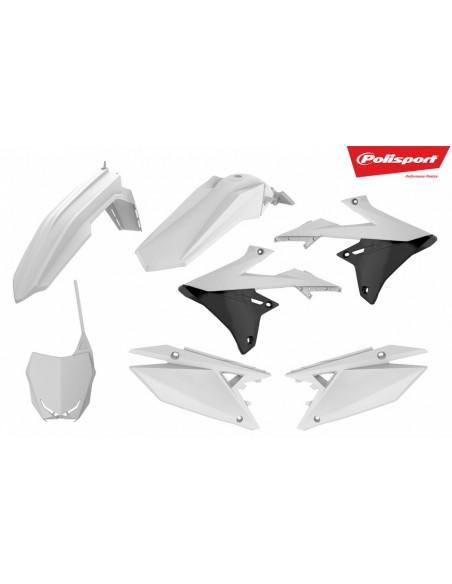 KIT PLASTIQUE RMZ POLISPORT - BLANC