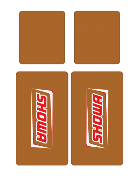 STICKERS DE FOURCHE - Couleur "SHOWA"