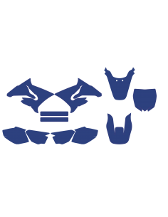 KIT DECO YAMAHA 50 DT 100% PERSO