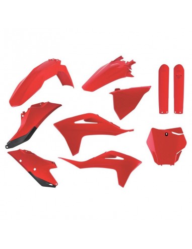 KIT PLASTIQUE GAS GAS Polisport - ROUGE