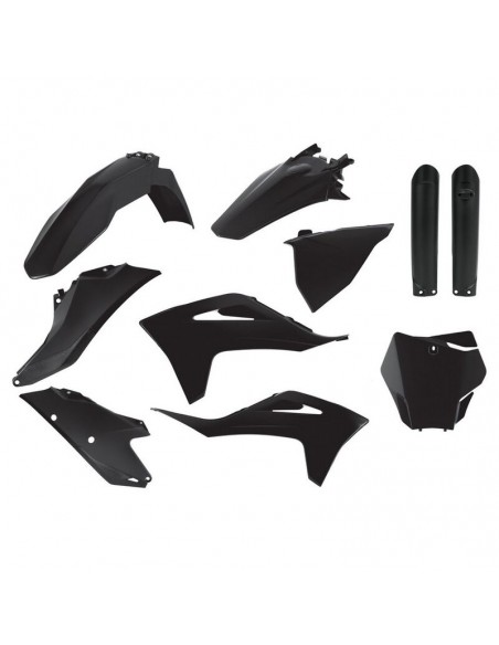 KIT PLASTIQUE GAS GAS Polisport - NOIR
