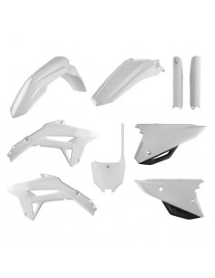 KIT PLASTIQUE HONDA Polisport - BLANC