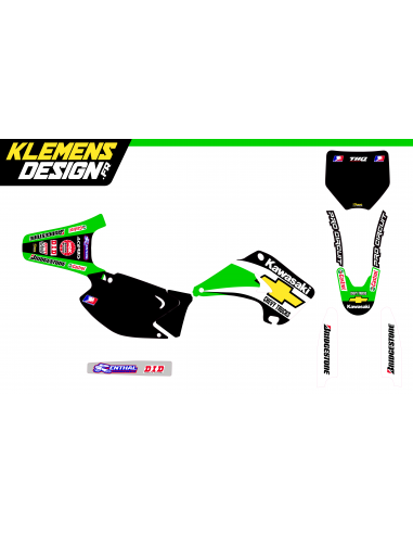 KIT DECO SEMI PERSO - KAWASAKI VINTAGE 1 - JS259