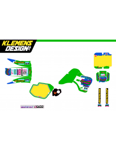 KIT DECO SEMI PERSO - KAWASAKI VINTAGE 3 2