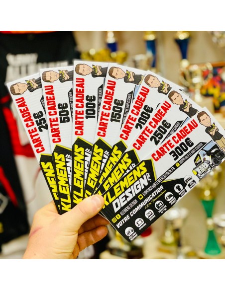 CARTE CADEAU KLEMENS DESIGN