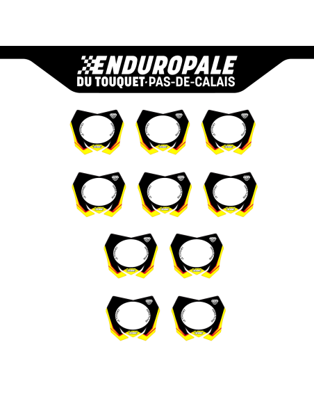 10 MINIS PLAQUES - Enduropale 2026