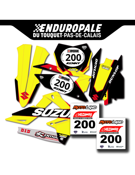 PACK KIT DECO 100% PERSO + DOSSARDS - ENDUROPALE 2026