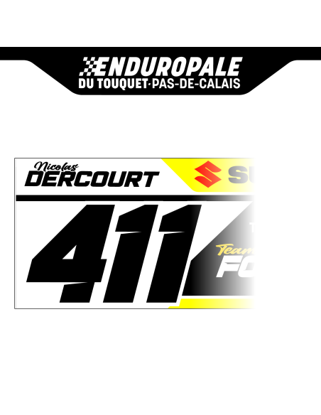 Bâche 100% PERSO  - Enduropale 2026