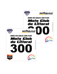 DOSSARDS AUTOCOLLANT - Loon-Plage