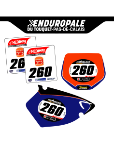 PACK DOSSARDS + FONDS DE PLAQUES - ENDUROPALE 2026