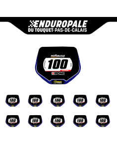 10 MINIS PLAQUES - Enduropale 2026