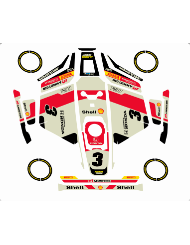 KIT DECO 100% PERSO -  ROBOT DE TONTE MAMMOTION...