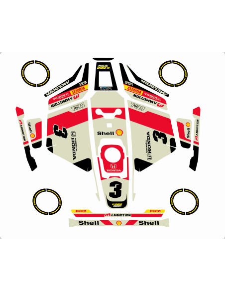 KIT DECO 100% PERSO -  ROBOT DE TONTE MAMMOTION LUBA 3