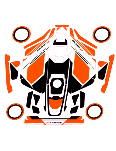 KIT DECO -  ROBOT DE TONTE MAMMOTION LUBA 3