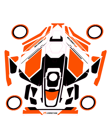 KIT DECO -  ROBOT DE TONTE MAMMOTION LUBA 3