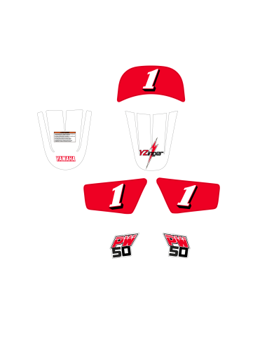 KIT DÉCO 50 PW 1986