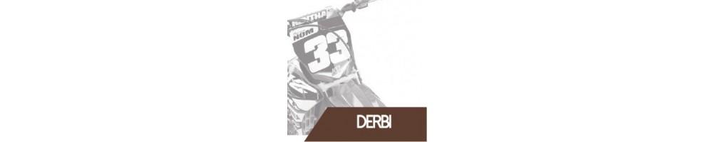 Kit déco motocross Derbi – Création graphique pour motocross Derbi