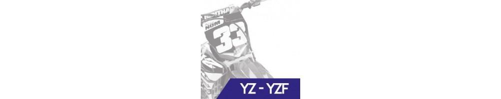 Kit déco motocross Yamaha – Création graphique pour motocross Yamaha